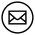 icône
            enveloppe cerclée
