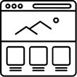 icône site web